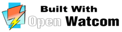 Developed with OpenWatcom