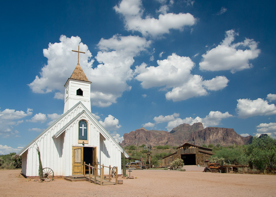 Apache trail church