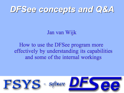 DFSee Concepts